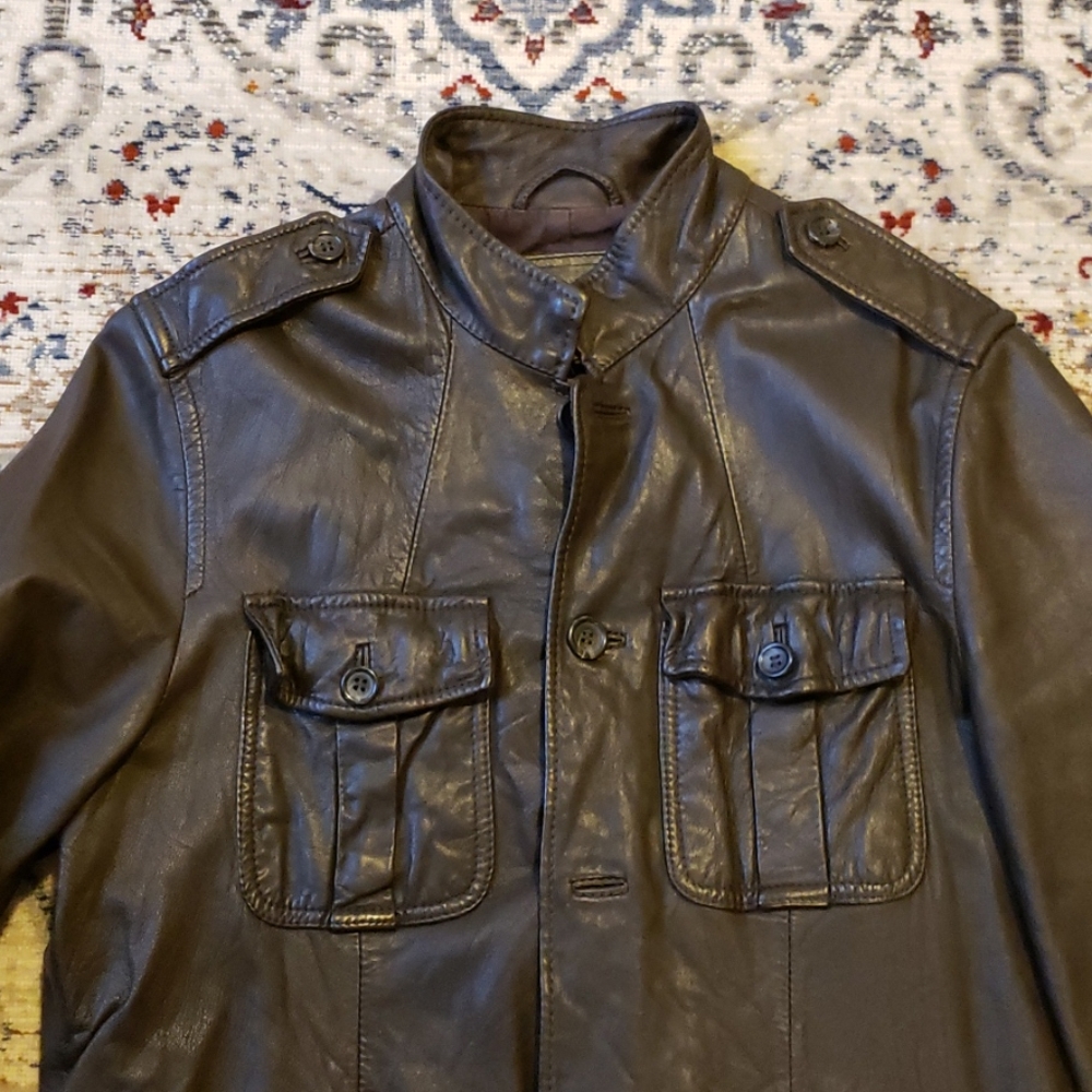 Express Lightweight Leather Jacket - image 4